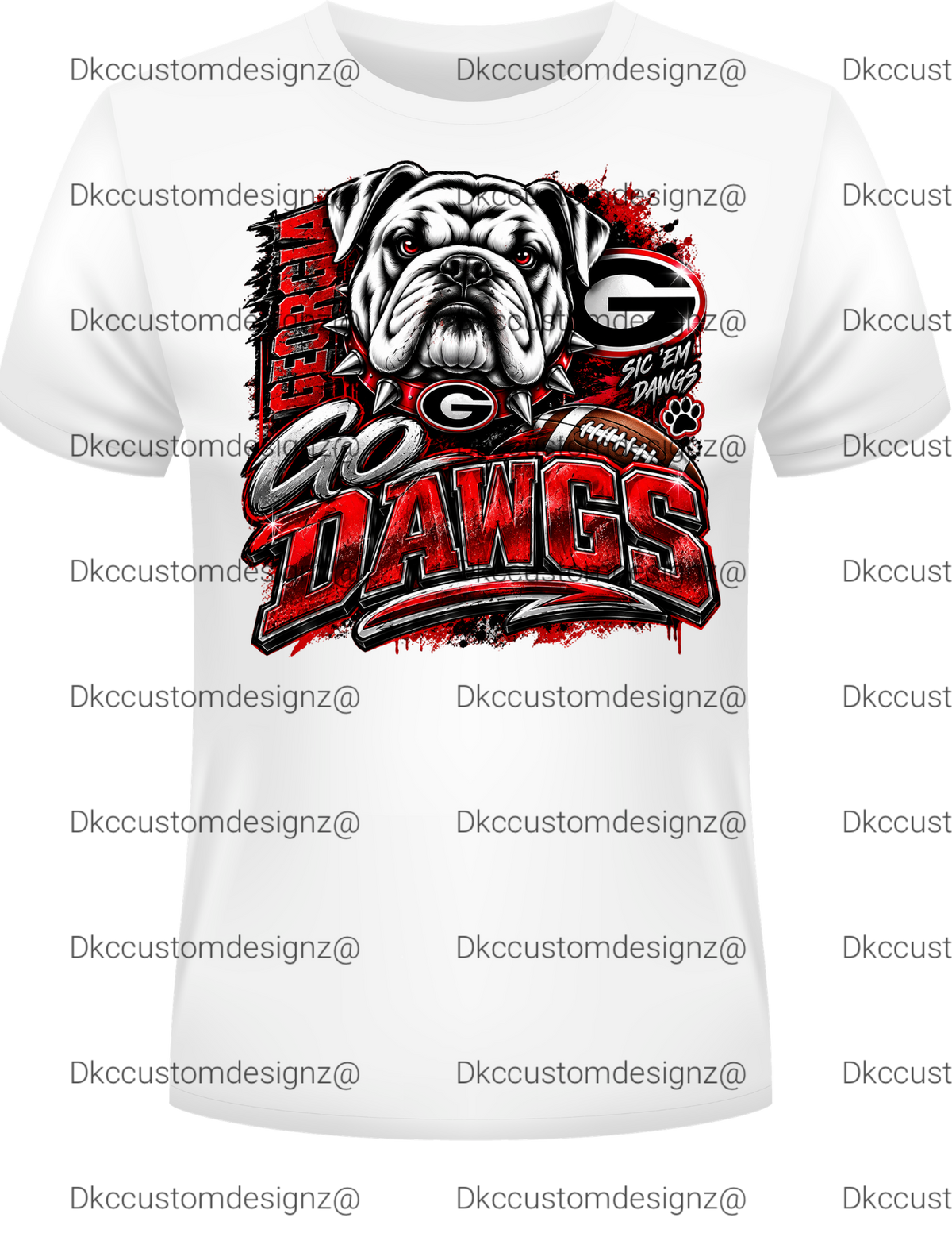 Georgia Bulldogs Football Shirt
